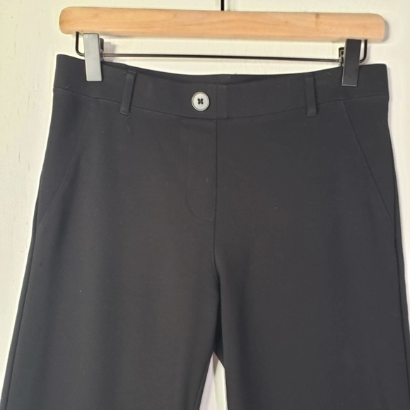 Betabrand Straight Leg Classic Dress Yoga Pants SP S Petite Black Trousers - Picture 2 of 11